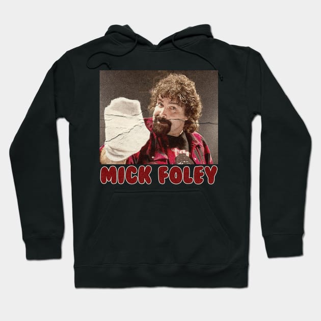 Mick Foley Hoodie by Kaine Ability